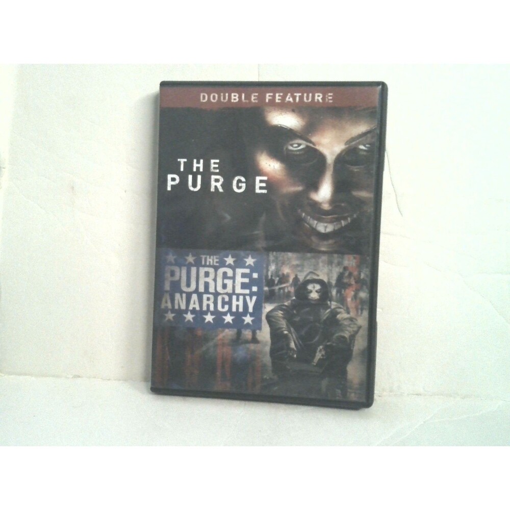 Double Feature The Purge & The Purge: Anarchy DVD 2015 Universal Studios